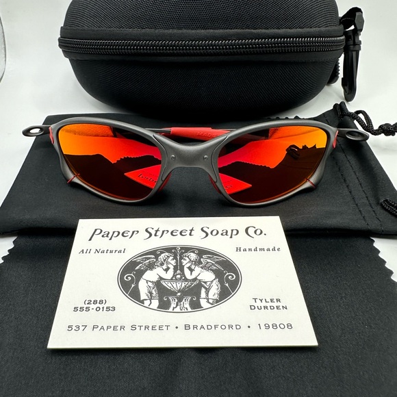 Paperstreetshade Fight Club Tyler Durden NEW Oliver Peoples 523 xmetal Brad Pitt - Picture 3 of 16